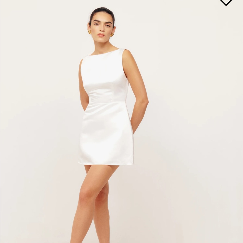 Reformation Zenni Dress in Ivory